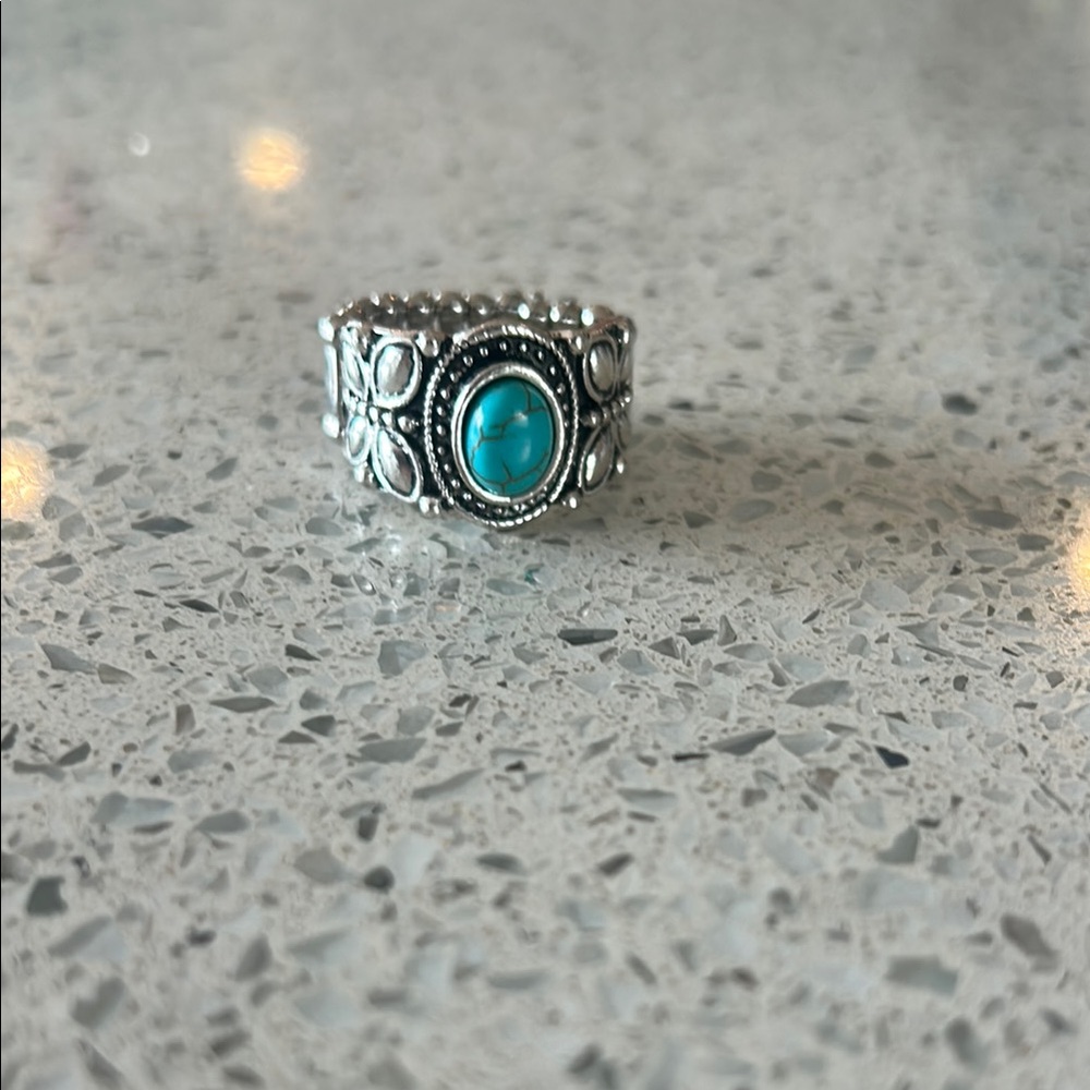 Silver Turquoise Ring
